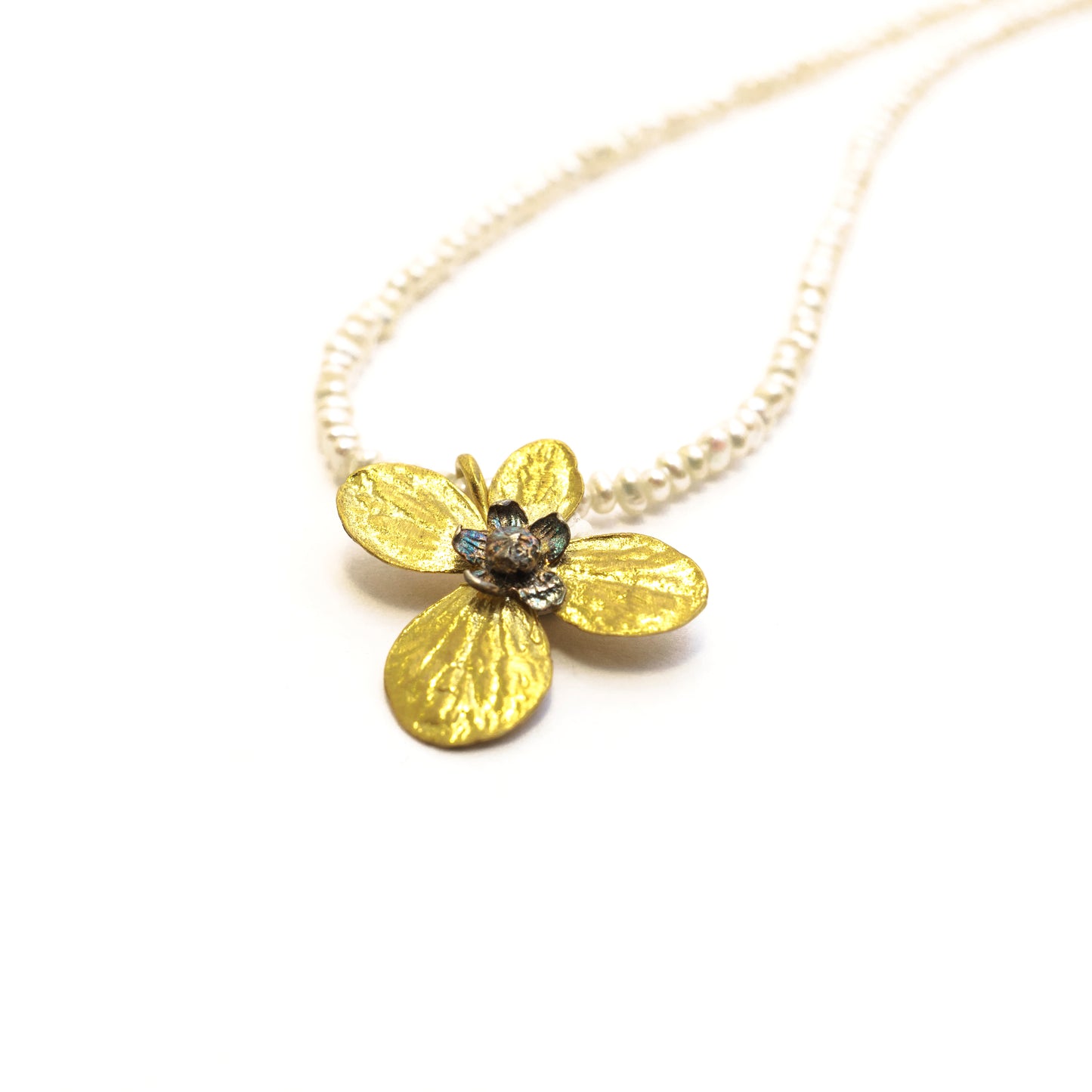 Hydrangea Necklace