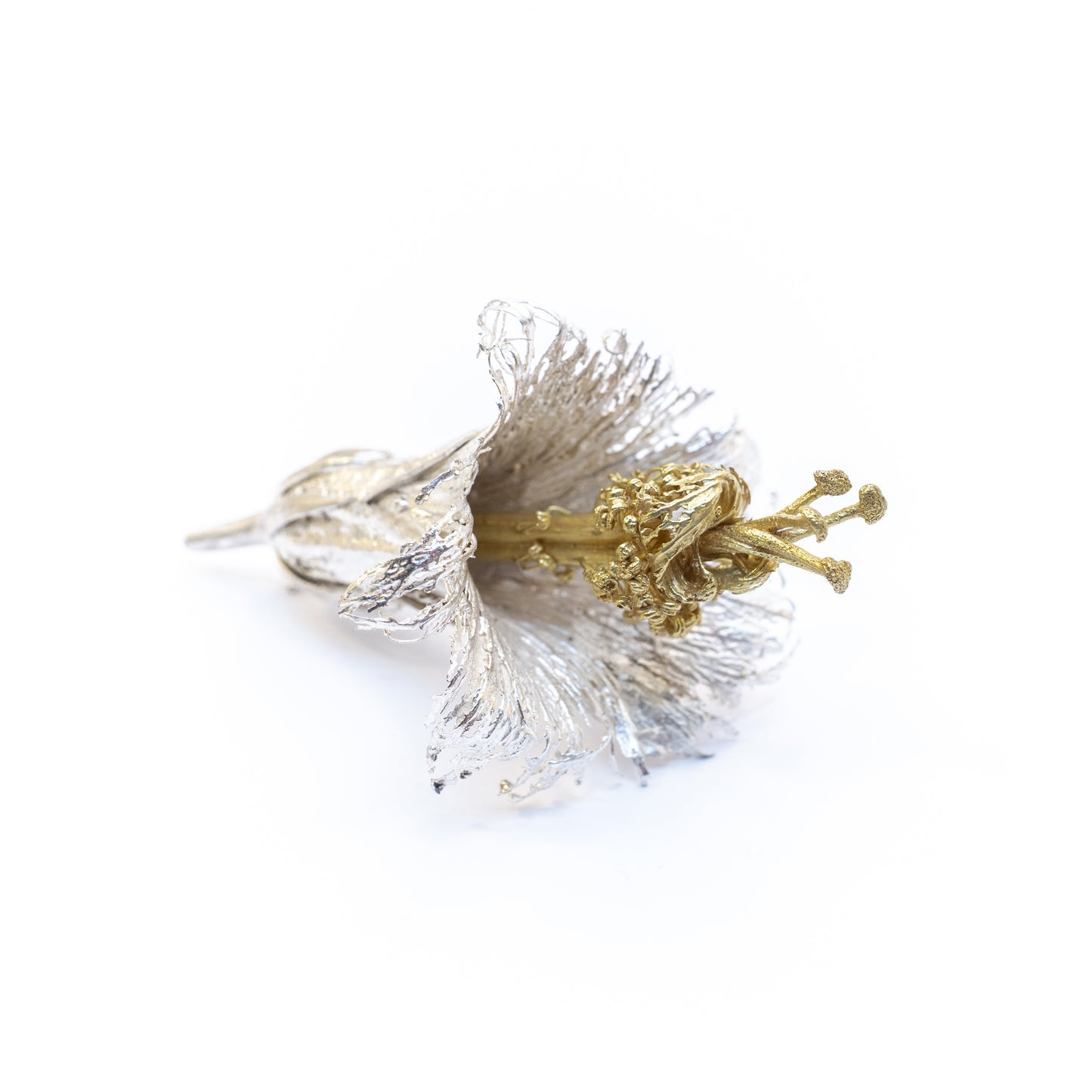 Hibiscus Flower Brooch