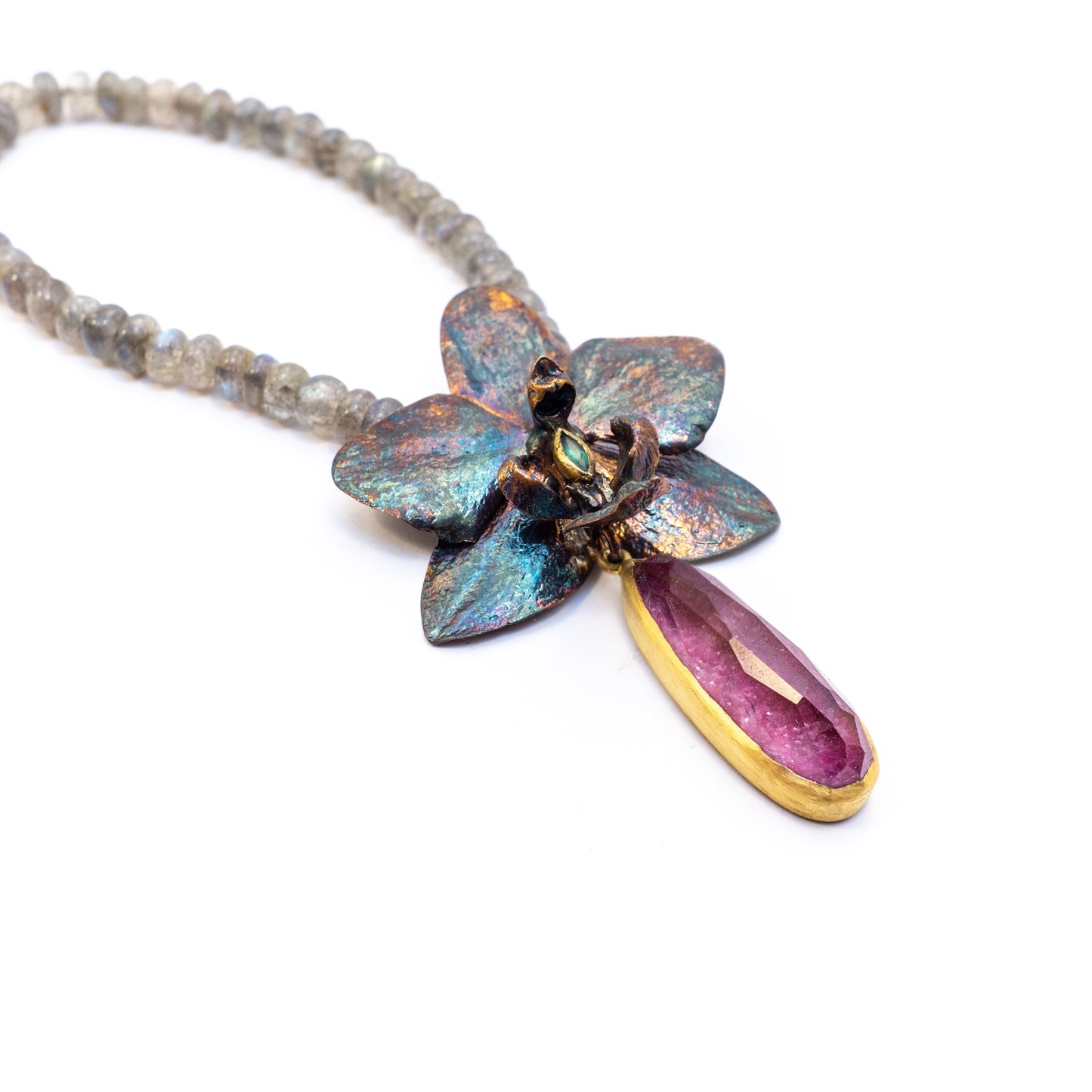 Orchid Necklace