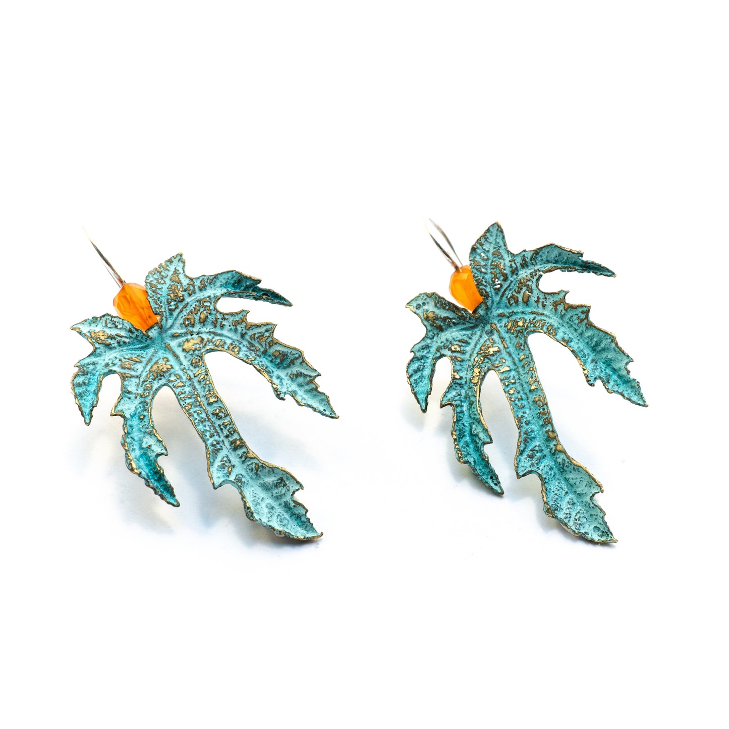 Fig Leaf Earrings