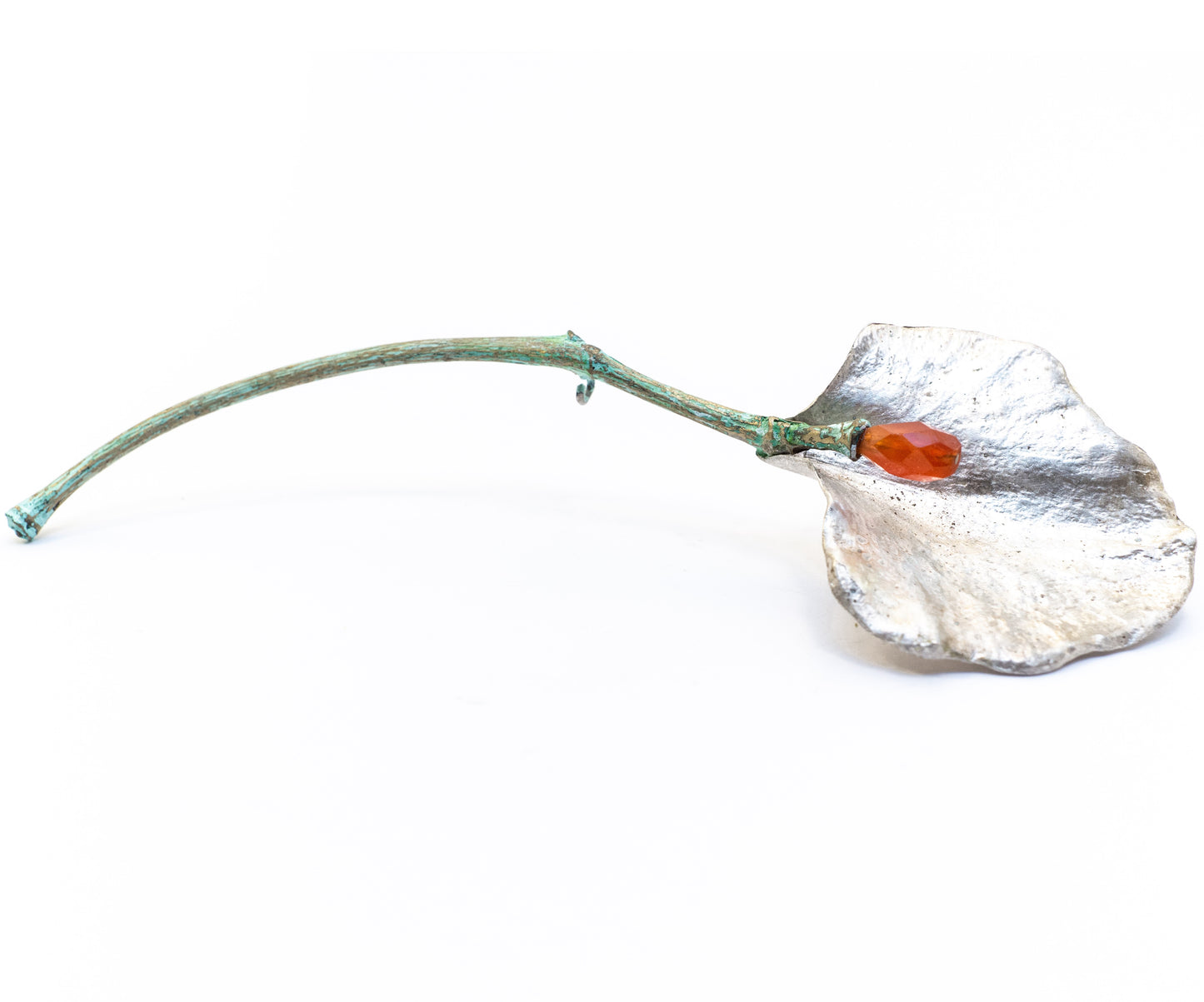 Orchid & Vine Brooch
