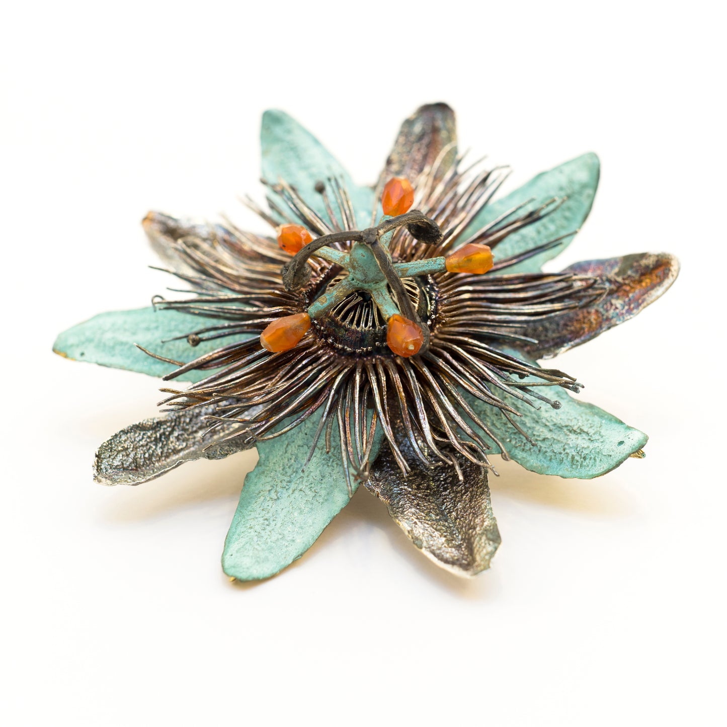 Passiflora Caerulea Brooch