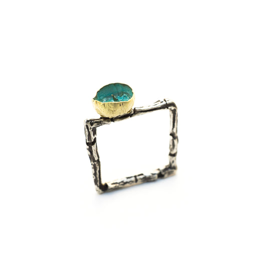 Jonquil & Cupressus Branch Ring