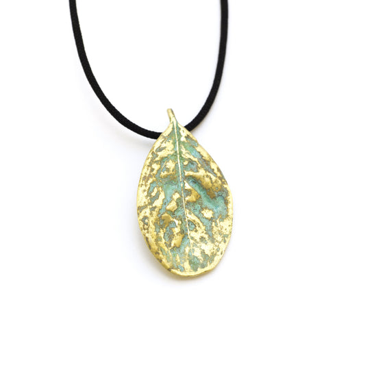 Leaf Pendant - sifisjewellery Chaniajewellery Flowerjewellery Chania Flowerjewelery Flowersproducts