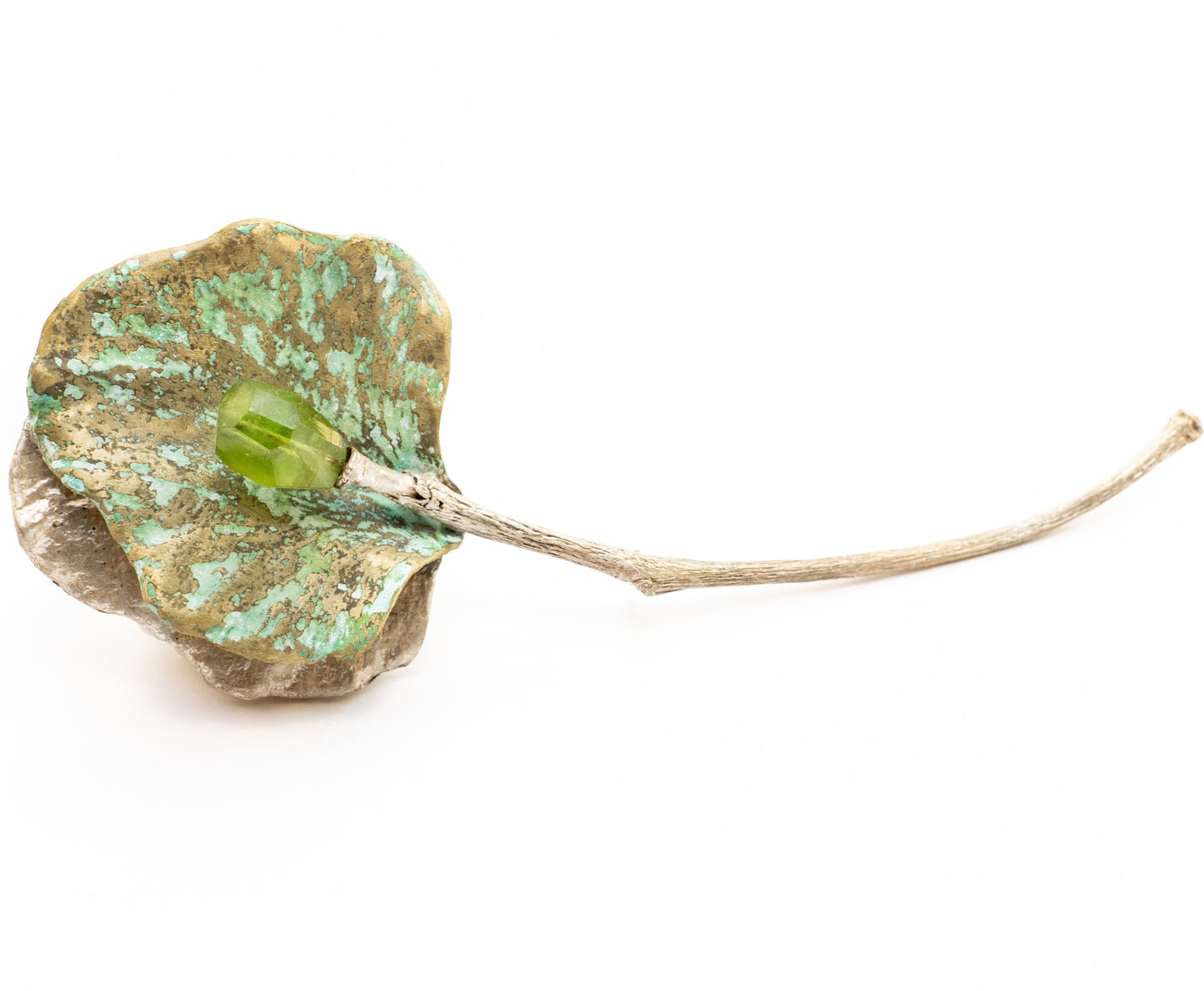 Orchid & Vine Brooch