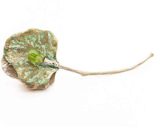 Orchid & Vine Brooch